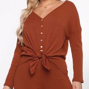 Ribbed Long Sleeve Top